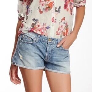 J Brand Patti Magnetic Roll Up Jean Shorts